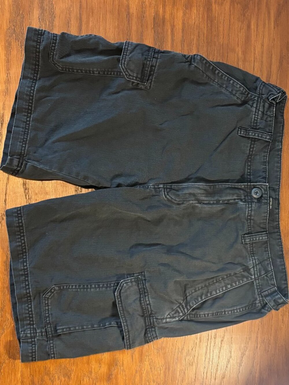 Cotton On Black Cargo Shorts